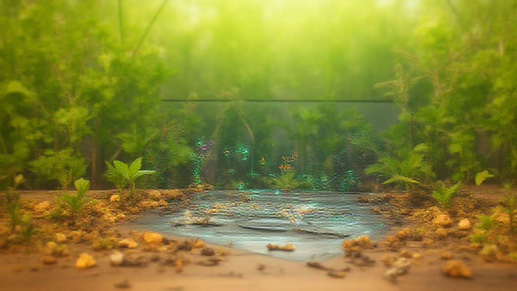 Artificial intelligence technology concept with natural herbs